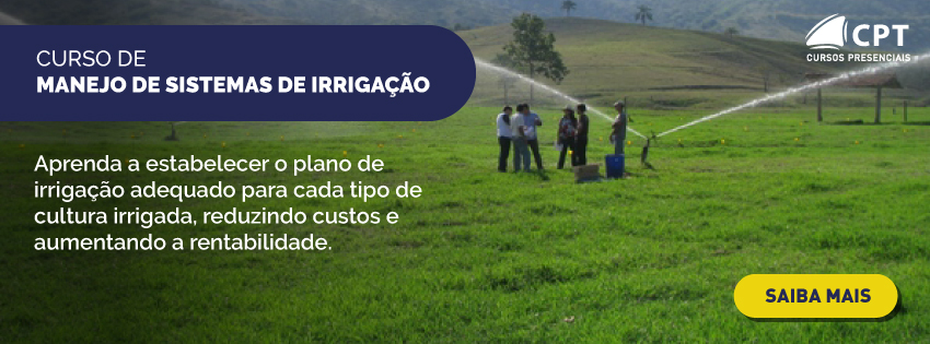 Curso de manejo de sistema de irrigação