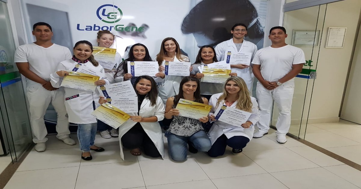 10° Curso de Realização e Interpretação de Exames Laboratoriais Parasitológicos de Pele e Fezes, Uroanálises e Citologias básicas 11-04-19