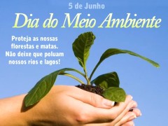 1 a 8 de junho: Semana Mundial do Meio Ambiente 1 a 8 de junho: Semana Mundial do Meio Ambiente